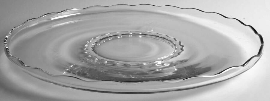 Princess Clear 14" Torte Plate by Viking-1