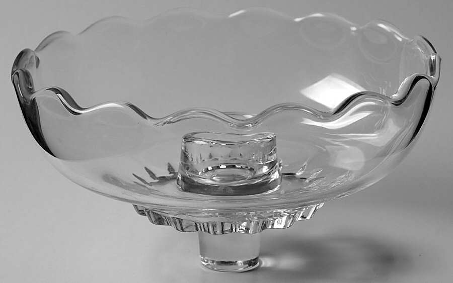 Princess Clear 5" Peg Nappy/Candleholder by Viking-1