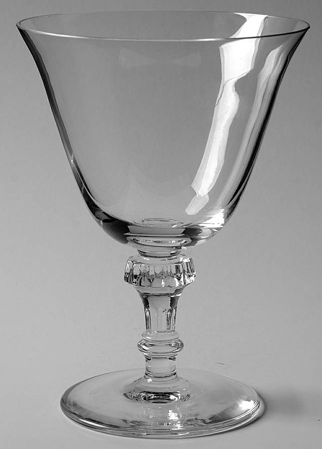 Princess Clear Water Goblet by Viking-1