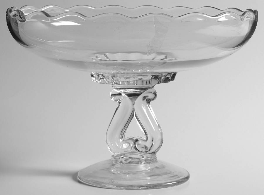 Princess Clear Round Compote (Height X Width) by Viking-1