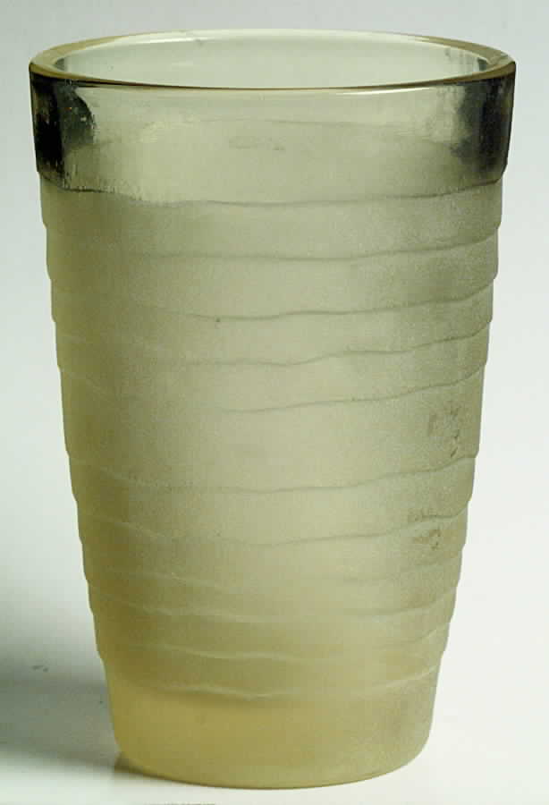 Ripples Yellow (Satin) 13 Oz Flat Tumbler by Viking-1