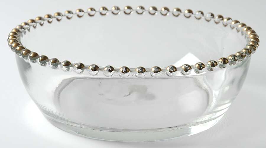 Candlewick Gold 8" Round Bowl by Viking-1