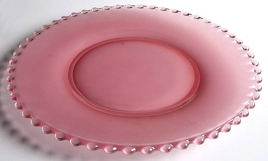 Candlewick Lavender Ice (Frosted) Dinner Plate by Viking-1