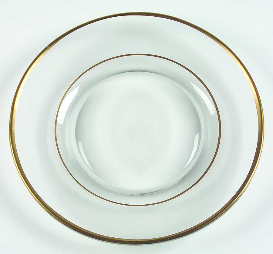 Formal Classics Gold Clear Luncheon Plate by Viking-1