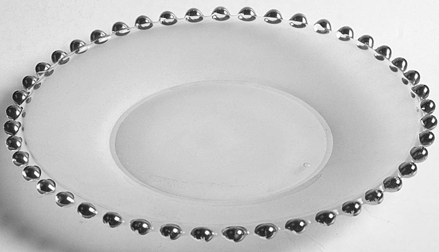 Candlewick Silver Frost Salad Plate by Viking-1
