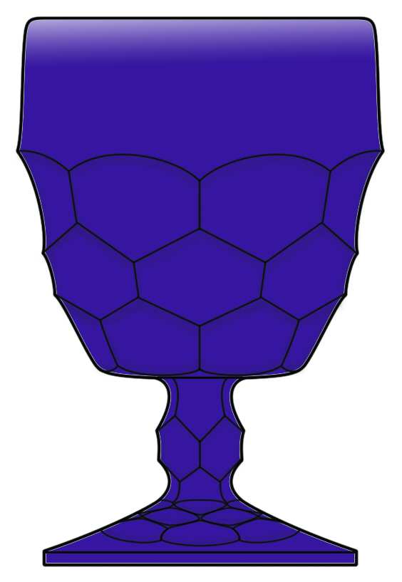 Georgian Amethyst Water Goblet by Viking-1