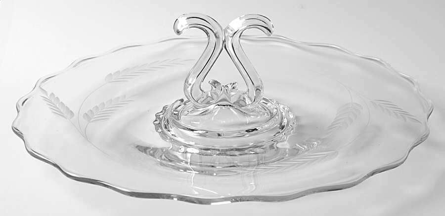 Sheaf of Wheat Center Handle Tray by Viking-1