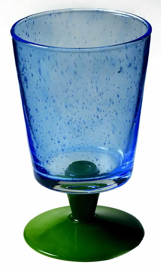 Serra Blue (Blau) Water Goblet by Villeroy & Boch-1