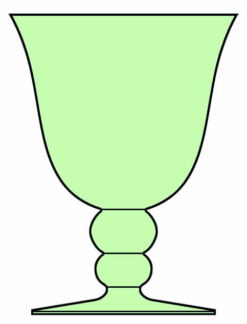 Nadine Green Water Goblet by Villeroy & Boch-1