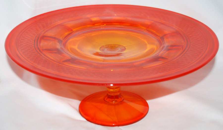 Mt. Vernon Orange Cake Stand by Viking-1