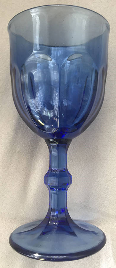 Country Cobalt Blue Water Goblet by Vista Alegre-1