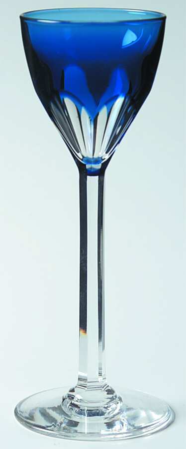 Gevaert TCPL Clear Cobalt Blue Cordial by Val St Lambert-1