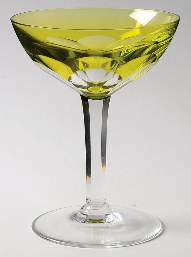 Gevaert TCPL Clear Chartreuse Champagne/Tall Sherbet by Val St Lambert-1