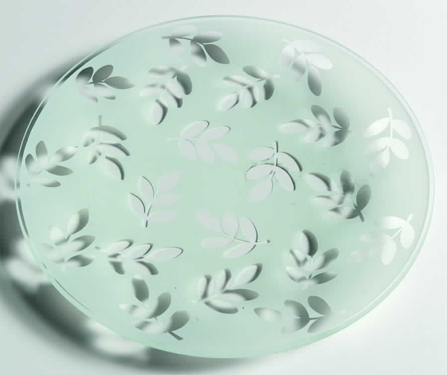 Ice White (Leaf or Plain Motif) 7" Salad Plate by Villeroy & Boch-1