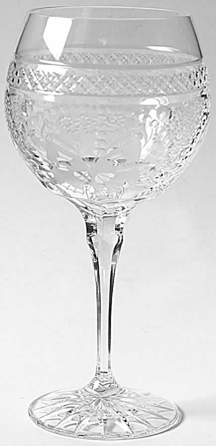 Antique Butterfly Water Goblet by Varga-1
