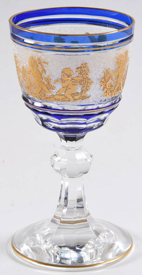 Danse de Flore Cobalt Liquor Cocktail by Val St Lambert-1