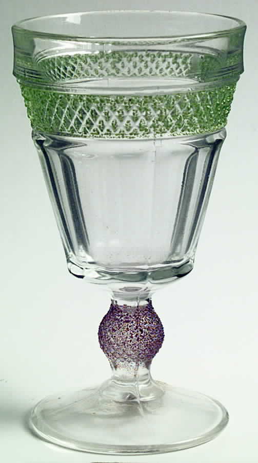 Mt. Vernon Apple Plum Water Goblet by Viking-1