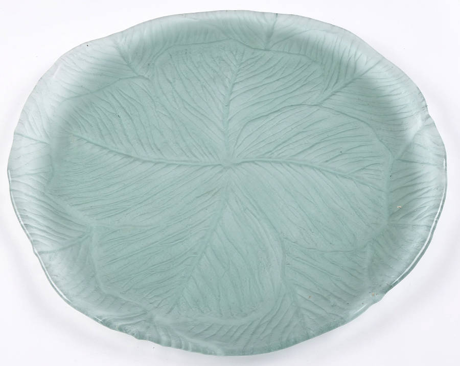 Cabbage Salad Sage Green Torte Plate by Viking-1