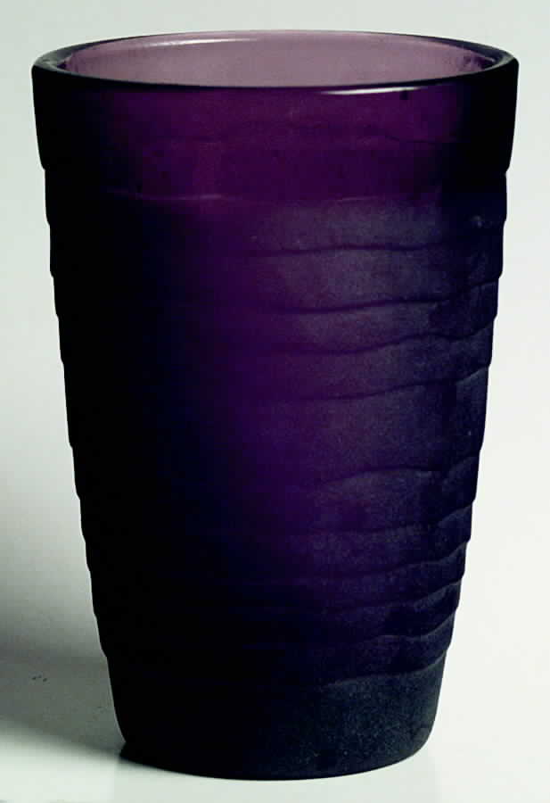 Ripples Plum (Frost) 13 Oz Flat Tumbler by Viking-1