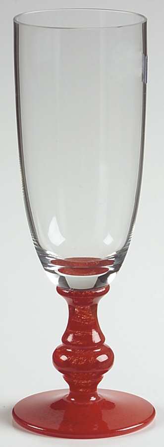 Isabelle Red Fluted Champagne by Villeroy & Boch-1