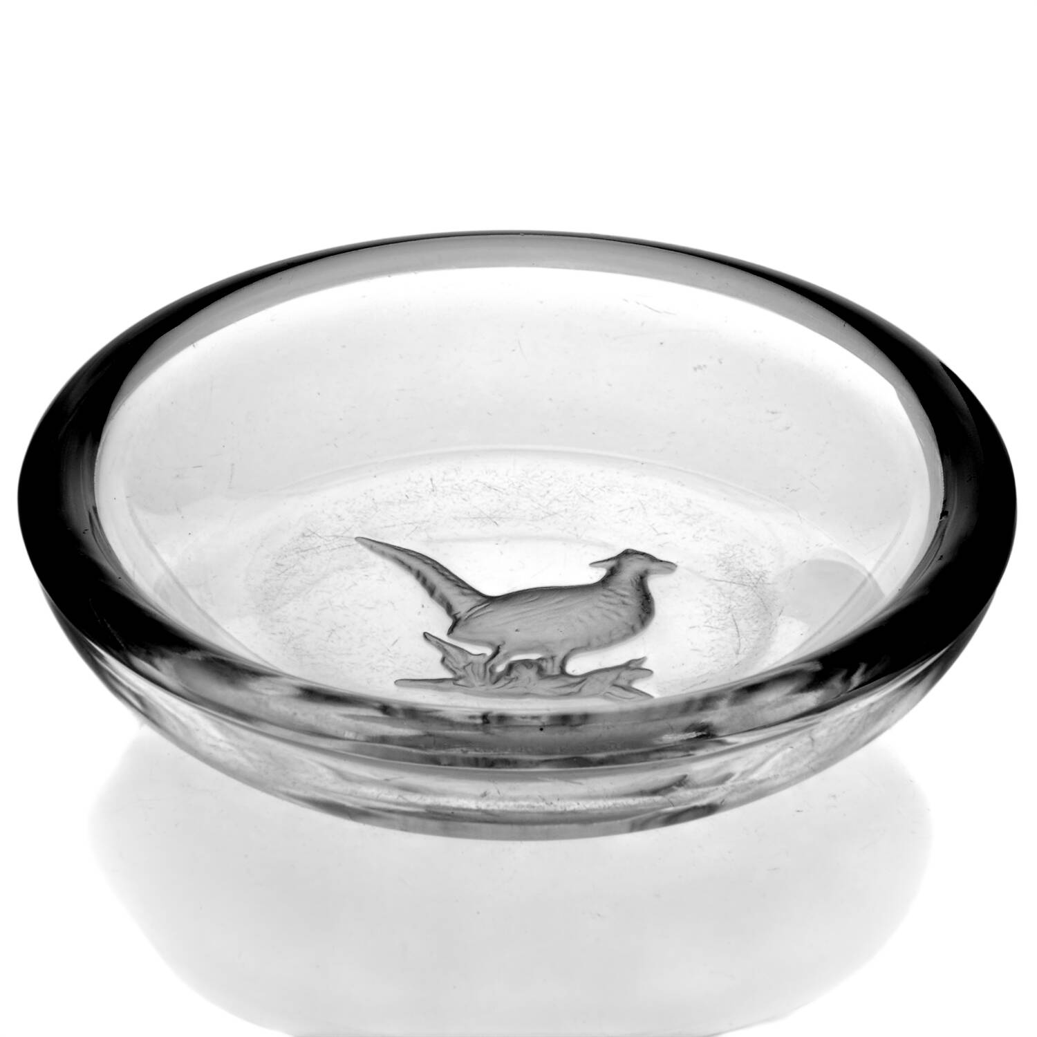 Game Bird Wine Bottle Coaster by Val St Lambert-1