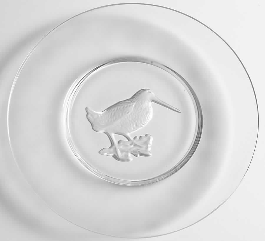 Game Bird Luncheon Plate by Val St Lambert-1