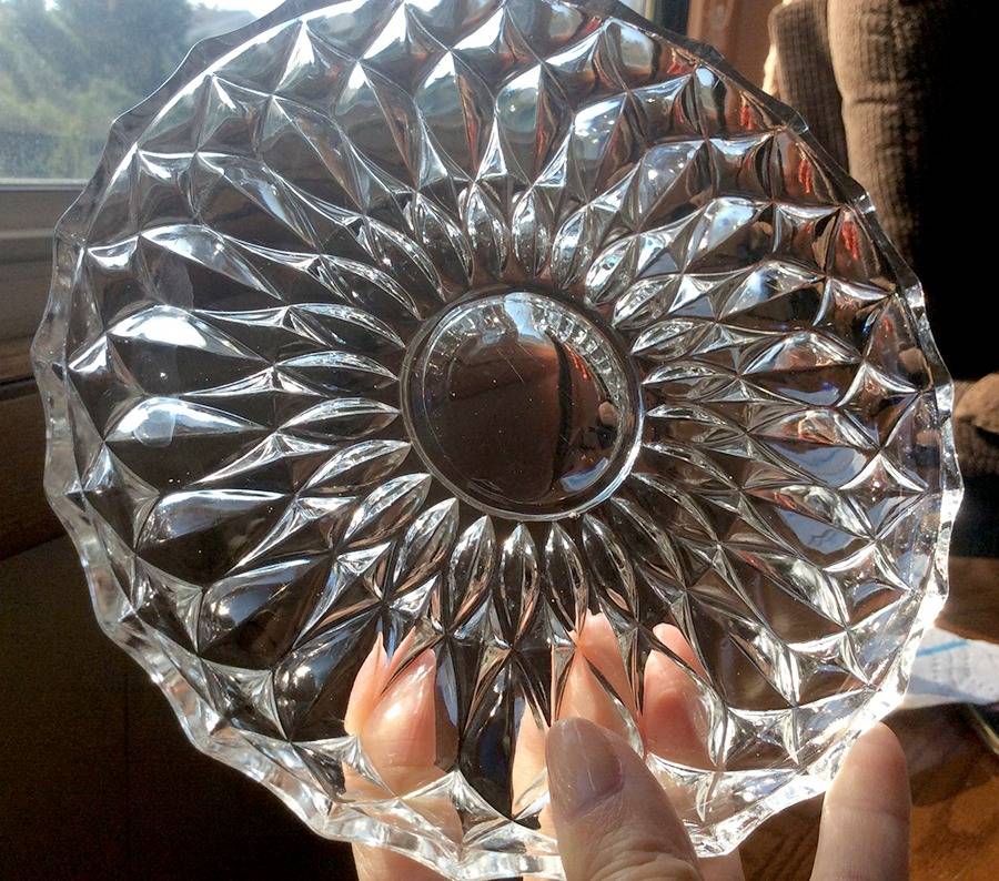 Nicole (Giftware) 7" Salad Plate by Val St Lambert-1