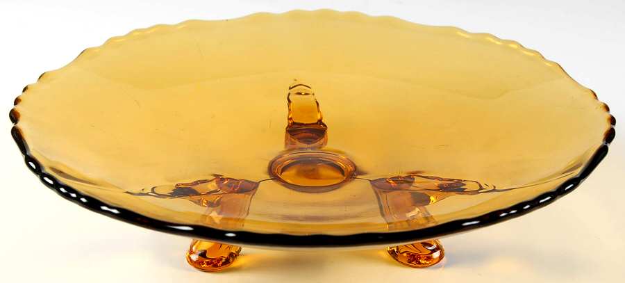 10 Amber 7" 3-Toed Plate by Viking-1