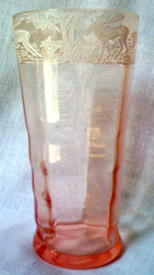 Black Forest Pink 13 Oz Flat Tumbler by Paden City-1
