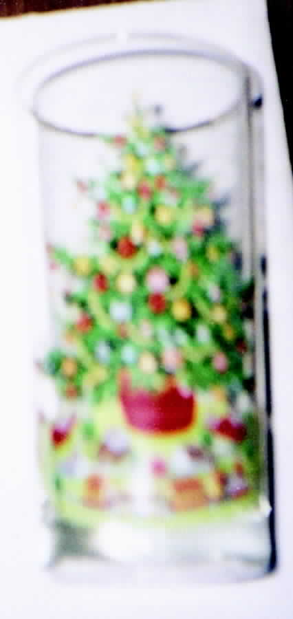 Christmas Tree Highball Glass by Viking-1