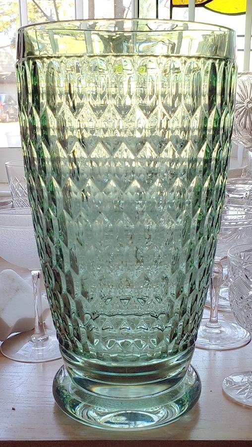 Boston Green 9" Flower Vase by Villeroy & Boch-1