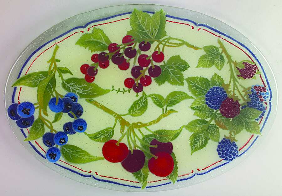 Cottage Glass 17" Oval Platter by Villeroy & Boch-1