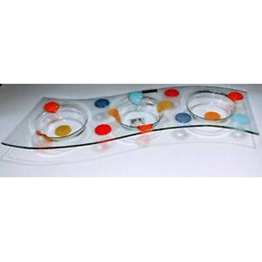 Switch Bonjour Vitrum 3 Part Divided Plate by Villeroy & Boch-1