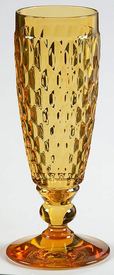 Boston Amber Fluted Champagne by Villeroy & Boch-1