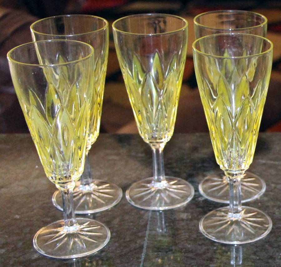 VMR1 Yellow Fluted Champagne by Vmc Reims-1