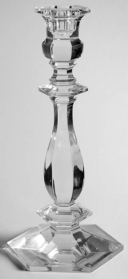Lafayette (Giftware) 9" Single Light Candlestick by Val St Lambert-1