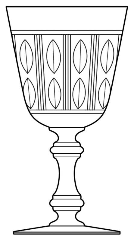 VAS26 Water Goblet by Val St Lambert-1