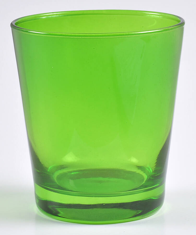 Celebration (Various Color Bowl, Clear Stem) Green Double Old Fashioned by Vietri-1