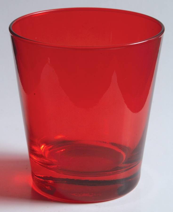 Celebration (Various Color Bowl, Clear Stem) Red Double Old Fashioned by Vietri-1