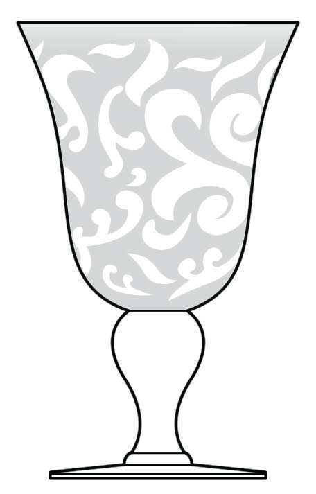 Filigree White Water Goblet by Villeroy & Boch-1