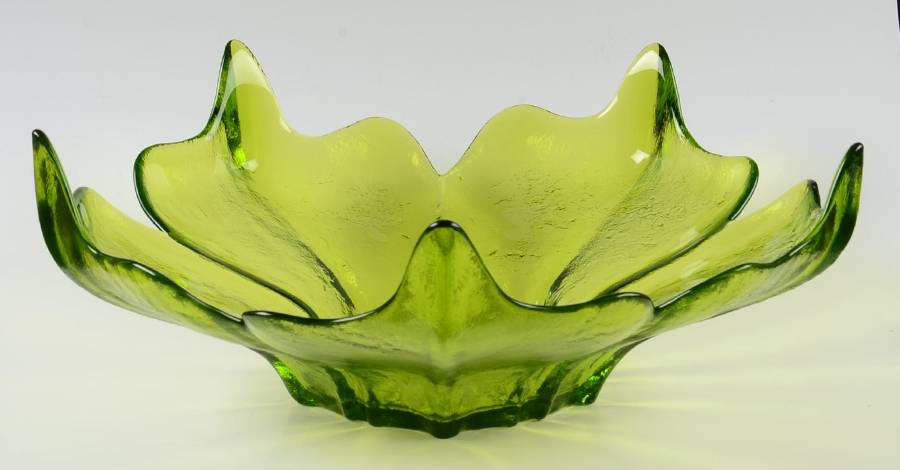 Epic Green 13" Shallow Round Bowl by Viking-1