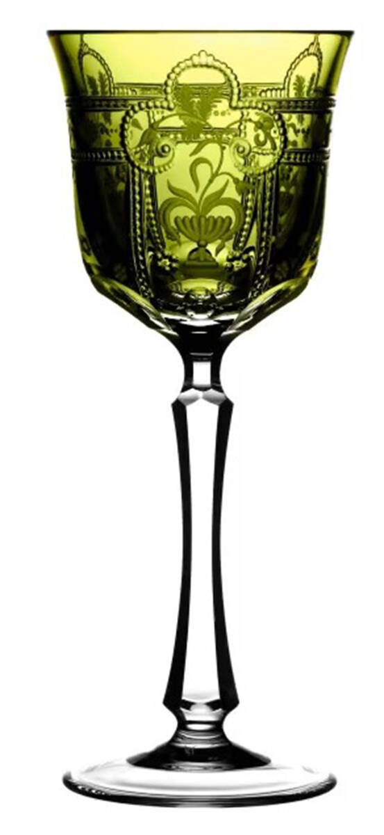 Imperial Yellow Green Red Wine by Varga-1