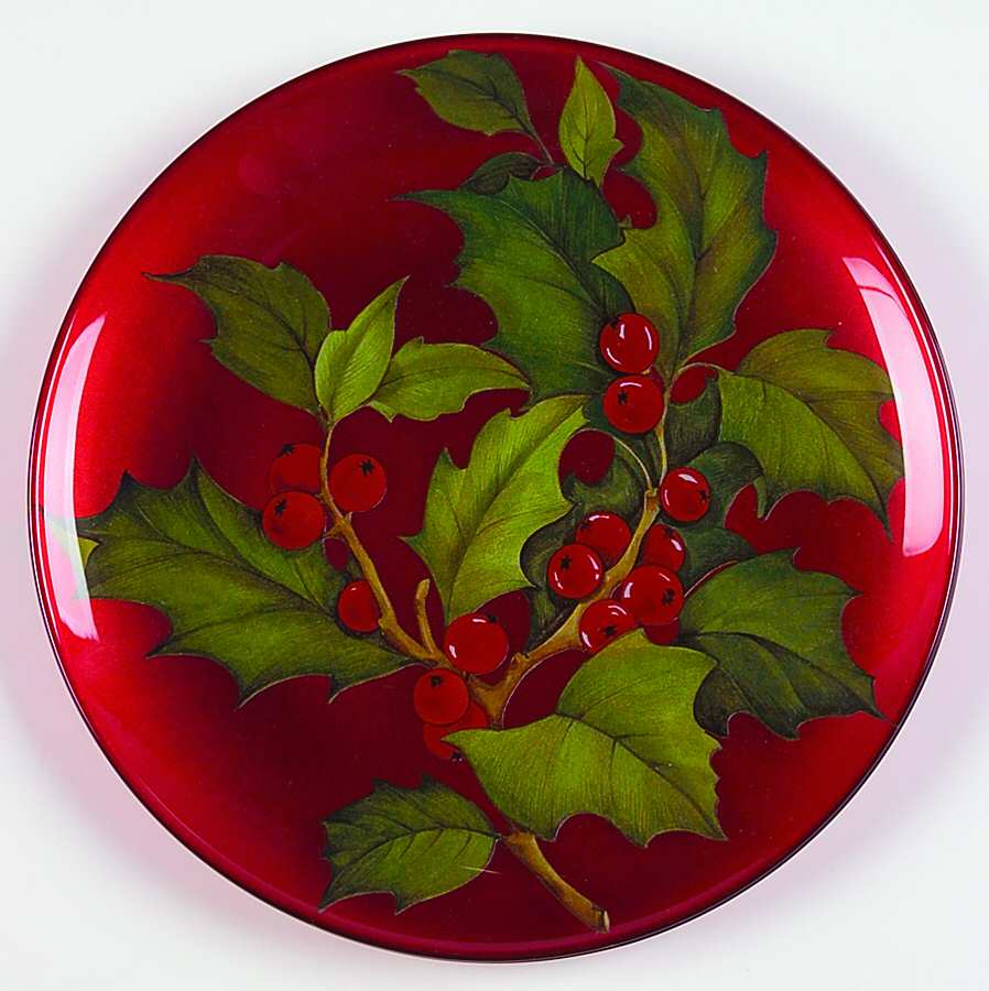 Winter Berry 8" Salad Plate by Vietri-1