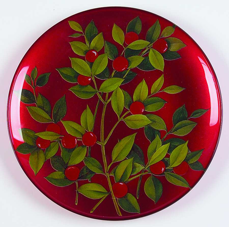 Winter Berry 8" Salad Plate by Vietri-1
