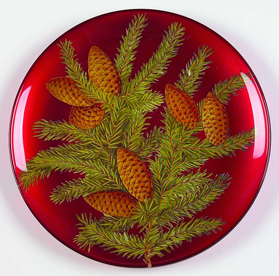 Winter Berry 8" Salad Plate by Vietri-1
