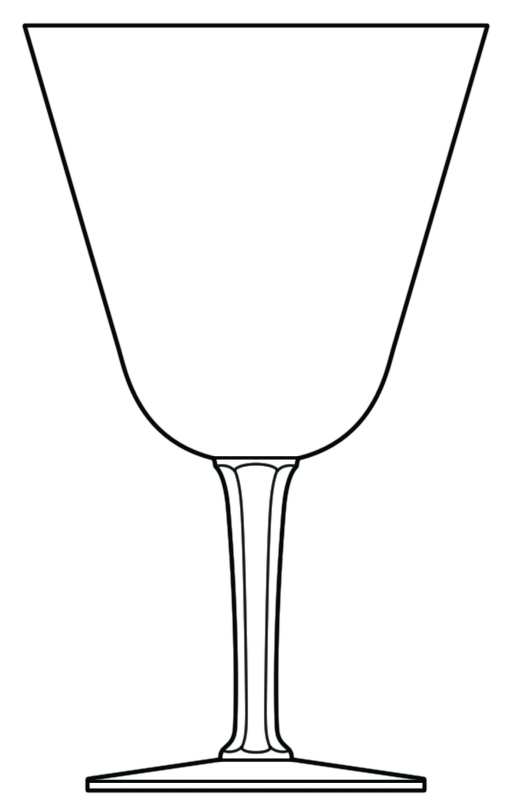 VAS27 (No Trim) Water Goblet by Val St Lambert-1