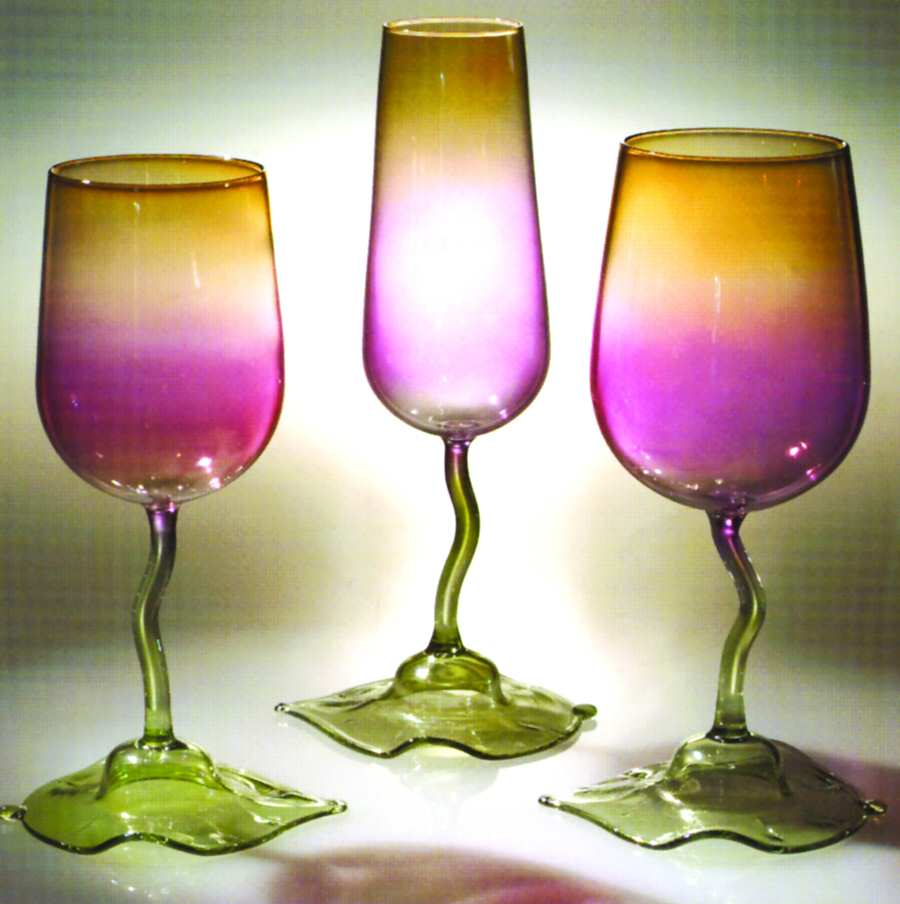 Tulip Water Goblet by Vietri-1