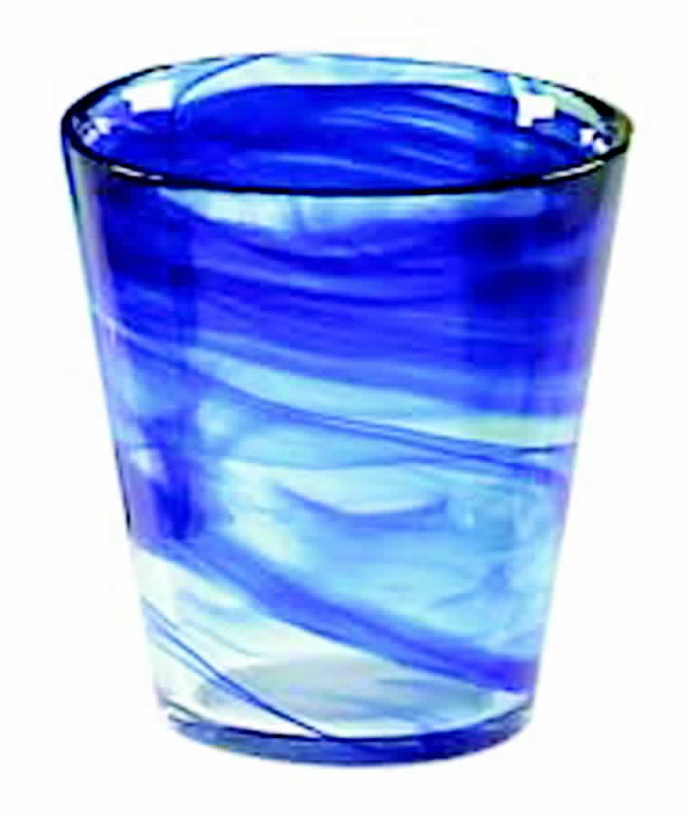 Infusion Cobalt Double Old Fashioned by Vietri-1