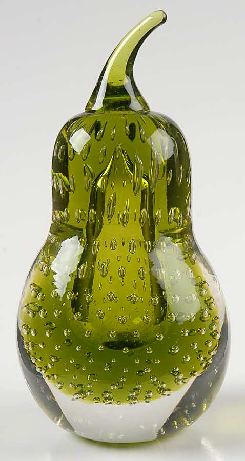Animals & Figurines Pear Paperwight by Viking-1