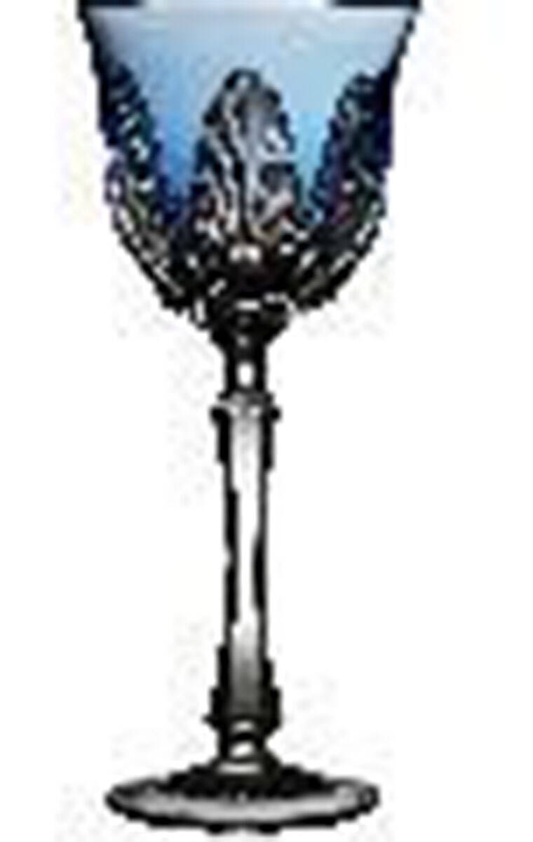 Captiva Sky Blue Water Goblet by Varga-1